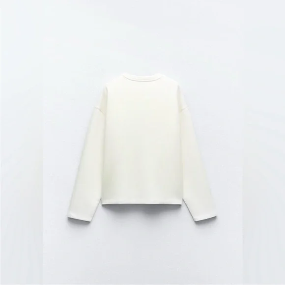 BNWT ZARA JEWEL SWEATSHIRT - Picture 7 of 8